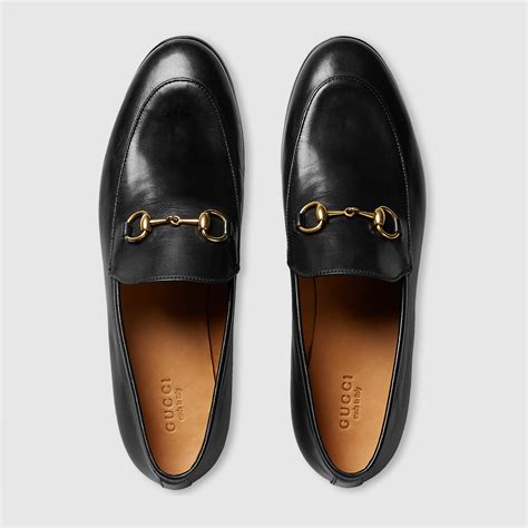 leather loafers gucci